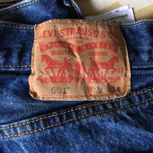 Levi’s 501 jeans 32x34